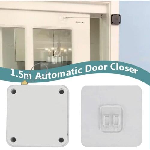 Punch-free Automatic Sensor Door Closer Automatically Closer Door Closer All Doors Hardware Door 800g Tension Automatic Sensor
