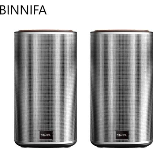 BINNIFA Desktop Computer Stereo Bluetooth Speaker USB Sound Card Mobile Computer Connection Bluetooth 5.0 Wireless Connection
