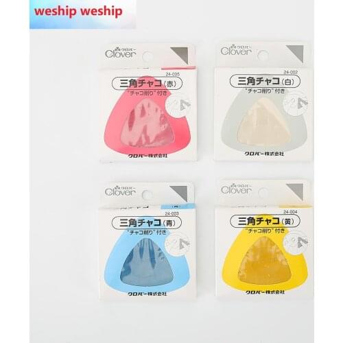 CLOVER 24-002 tailors chalk pink yellow blue white patchwork tools DIY