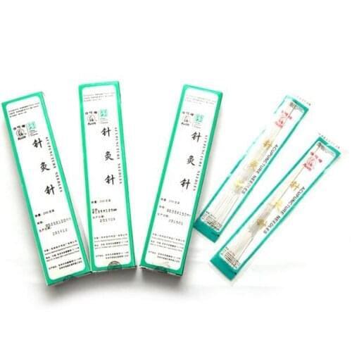 Hwato acupuncture needle long needles silver surface acupuncture needle reusable 0.45*100mm