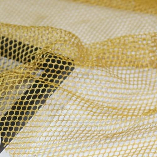Hexagonal hole Net Fabric Honeycomb Mesh Fabric Multifunction For Cushions Pillow Car Cushion Knit Lining Apparel Cloth