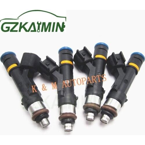 Set 4 x FUEL INJECTOR NOZZLE INJECTION Flow Matched Fuel Injector 2006-2012 for Mazda 2.0 2.3 0280158103 K-M