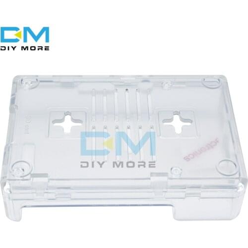 Clear Case Shell Box for Raspberry Pi 3 Model B By SB Components Plastic Protective Case Raspberry Pi 3 Case Transparent V3