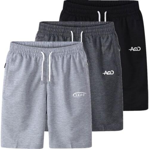 Shorts mens summer wear thin Capris summer leisure middle-aged and elderly Capris loose sports mens big underpants