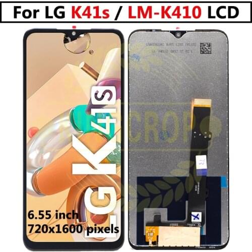 100% Tested For LG K41S LCD Display Touch Screen Digitizer Assembly For LG K41S LM K410 LMK410EMW lcd Replacement Parts