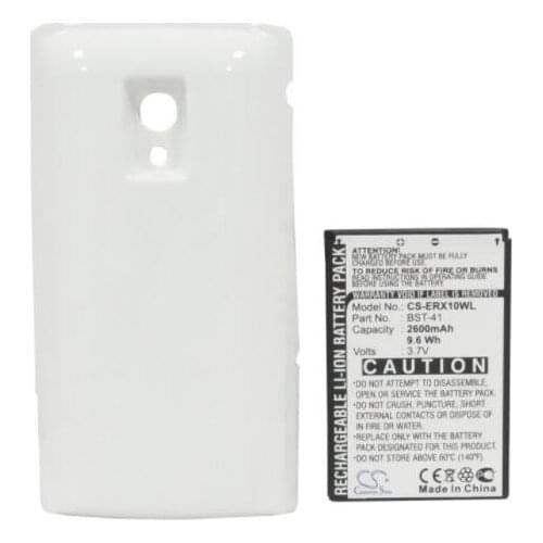 Cameron Sino 2600mAh battery for NTT DOCOMO ASO29038 XperiaTM SO04 for SONY ERICSSON Xperia X10 X10a BST-41
