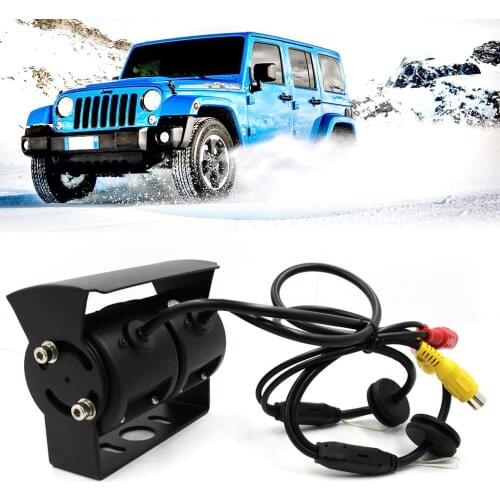 Car Camera DVR Dual Lens Rear View Reversing Backup Camera For Motorhome RV Bus Truck Caravan Trailer Auto Etc Car Accessories