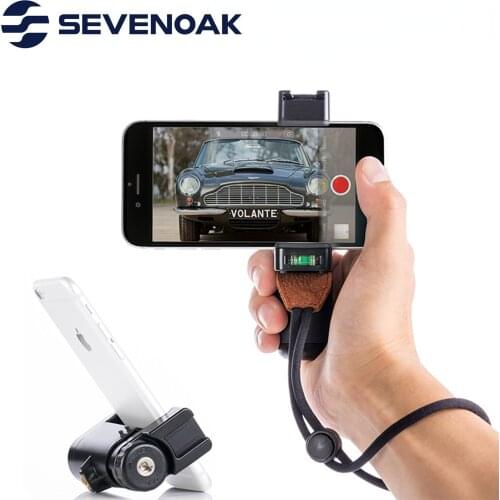 Sevenoak SK-PSC1 SmartGrip Handheld Stand Smartphone Holder for Selfie Vlog YouTube Video Live Photographer Filmmaker Traveler