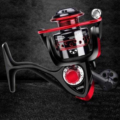 Spinning Fishing Reel 2000-6000 Series 5.2:1 Rotation Metal Coil Spinning Reel 13BB Fly Fishing Reel good as Shimano Reel L10