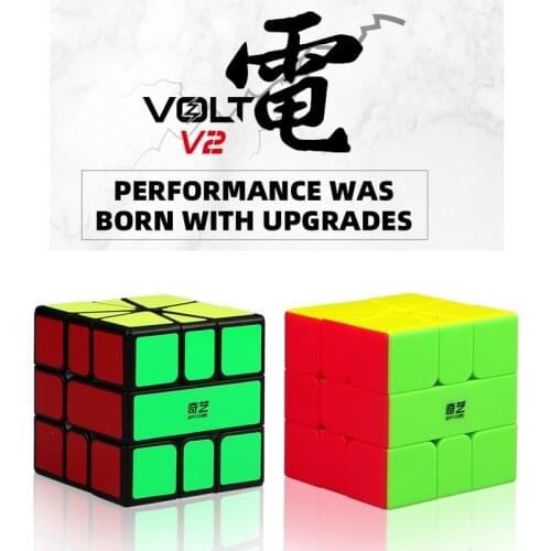 Qiyi XMD Mofangge volt SQ1 V2 M X-Man Design SQ-1 Square 1 Magnetic Magic Speed Cube Puzzle magico cubo Educational Toys