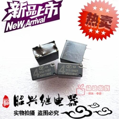 Original new Relays HFKA 012-1HST 4 PINS HFKA-T