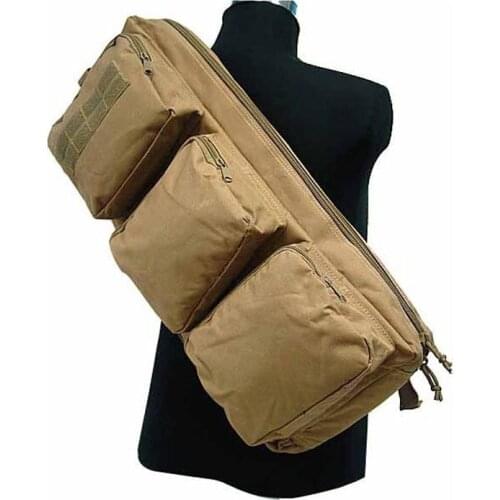 About 65cm Tactical Hunting Backpack Air Rifle Square Carry Bag With Shoulder Strap Gun Protection Case Backpack 1000D Nylon