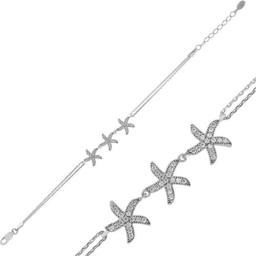 Tevuli 925 Sterling Silver Sea Star Women 'S Bracelet