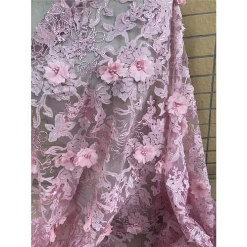 Embroidery Tulle Lace French Mesh Lace Fabirc Wedding Dress SYJ-488882 Evening Dress Fabric Nigeria Lace Newest