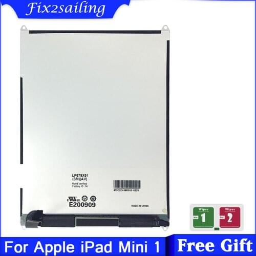100%Tested NEW LCD For iPad mini 1 A1432 A1454 A1455 LCD Display Screen Replacement For iPad Mini 1 Tablet lcd