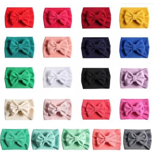 5"Big Bow Headwrap, Baby Headband, top knot headbands head wraps, Over Sized Bow Head wraps, Baby Girl Headbands