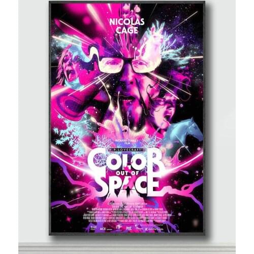 NJ105 Color Out of Space Movie 2 Silk Posters and Prints wall art Art Poster Home Decor