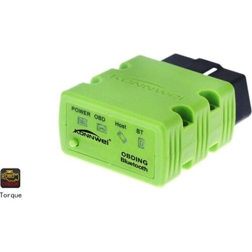 2021 Hot sale ELM327 V1.5 Bluetooth KW902 car fault detector auto diagnostic tool 12V OBD2 scanner for Android free software