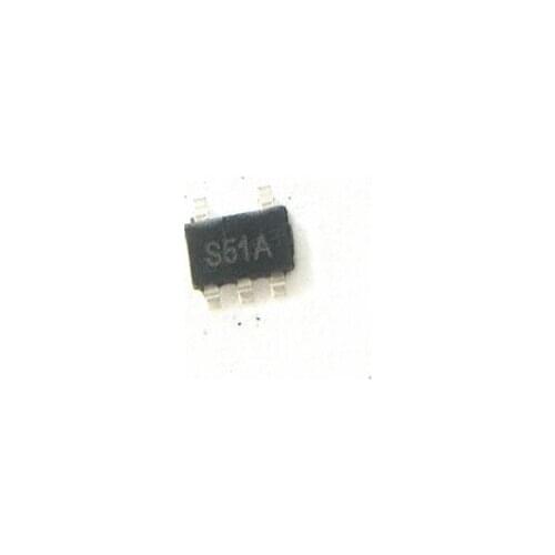 50PCS/LOT S51A LM2731XMFX LM2731X SOT23-5 Boost converter New original