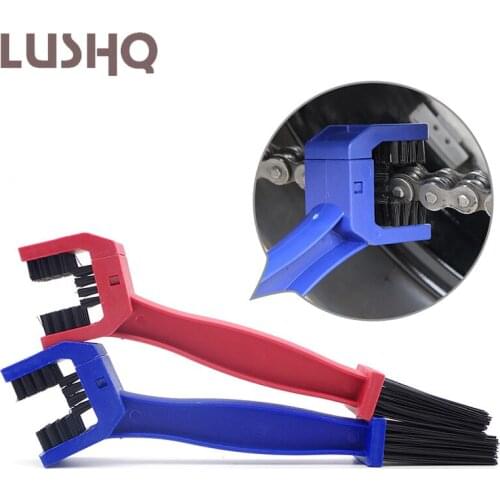 ABS Motorcycle Chain Cleaning Brush Nylon For yamaha tenere 700 pw 80 yzf600r ybr 125 parts xj 600 fz 16 mt 10