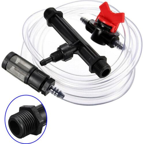3/4 Inch Automatic Venturi Fertilizer Injectors Switch Filter Water Tube Device Watering Kits Garden Irrigation Tools