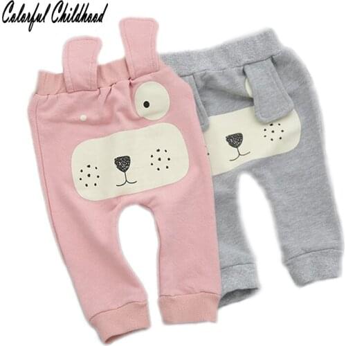 Baby Girls Boys Pants Cotton Harem Pants Cartoon Dog Casual Toddler Baby Bottoms Pant Boy Leggings Children Trousers Spring/fall