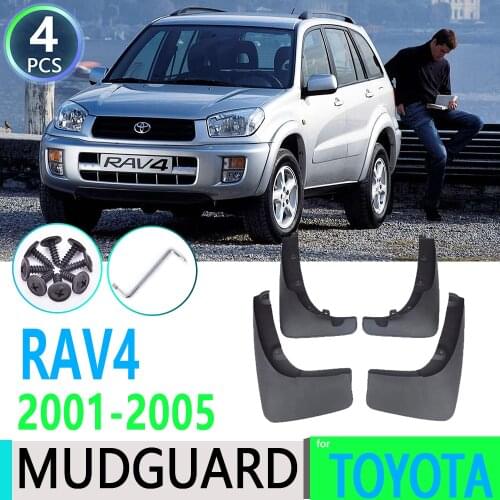 For Toyota RAV4 RAV 4 XA20 2001~2005 2002 2003 2004 2nd Gen Car Fender Mudguard Mud Flaps Guard Splash Flap Car Accessories