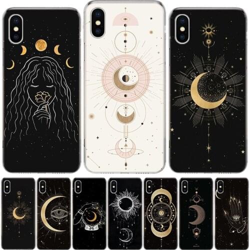 Witches moon Tarot Mystery Totem Phone Case For iphone 12 MIni 11Pro MAX XS 8 7 6 6S Plus X 5 5S SE XR SE 2020 Cover Shell Coque