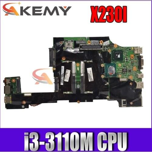 For Thinkpad X230 X230I i3-3110M motherboard FRU 04X4535 04X1427 04W6712 04W3992 04X4536 04W3993 04W6713 04W6713 test ok