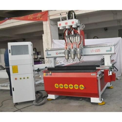 Furniture woodworking cutting engraving milling ATC 1325 2030 cnc router Automatic tool change machine with good price