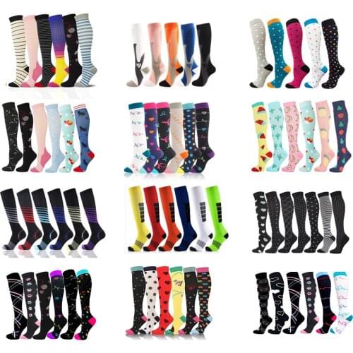 Compression Socks Sports Socks Varicose Veins Socks Outdoor Running Cycling Pressure Stockings Helps With Tired,reduces Edema