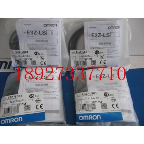 [ZOB] New original OMRON Omron photoelectric switch E3Z-LS61 2M Reflective --2PCS/LOT