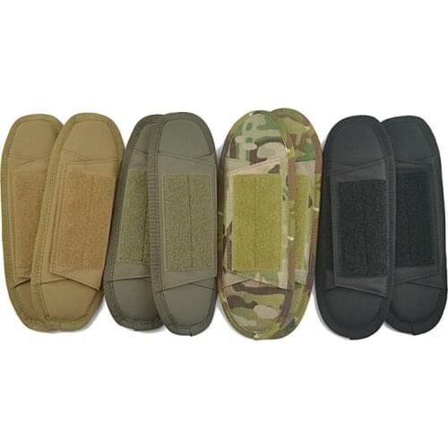 One Pair Delustered Shoulder Strap Pad Cover Cushion Pad forJPC AVS FCSK Tactical Vest Plate Carrier