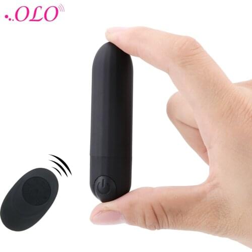 OLO 2 Type Remote Control Vaginal Massager Sex Toys For Women 10 Speeds Strong Vibration Clitoris Stimulator Bullet Vibrator