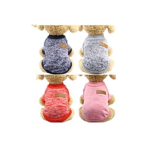 Autumn And Winter Pet Cat, Dog Warm Fleece, Fashionable Dog Clothes