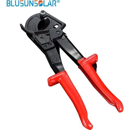 Ratchet Wire Cutter for cutting copper-aluminum cable single standed and multi stranded wire, solar cables size 2-240mm2 HS-325A