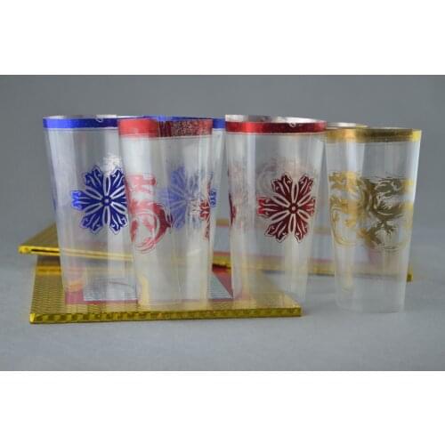 Six Cups Out From Two Plates/Cups Appearing Magic Tricks Stage Magia Mentalism Iluusion Gimmick Props Accessories Magicians