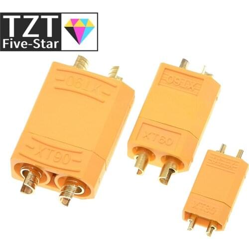 TZT 1Pair XT30 XT60 XT90 Male Female Bullet Connectors Plugs For RC Lipo Battery Wholesale DIY