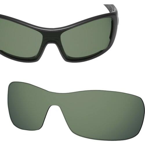 SmartVLT Replacement Lenses Polarized for Oakley Antix Sunglasses - Grey Green