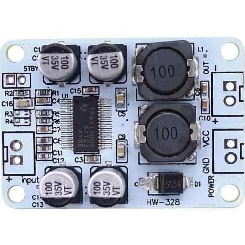 TPA3110 PBTL Mono Digital Power Amplifier Board 30W Power Amplifier Module Digital Power Amplifier 8~26VDC