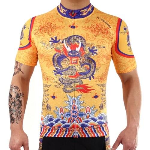 CYCEARTH 2018 Cycling Jersey Tops Summer Racing Cycling Clothing Ropa Ciclismo Short Sleeve mtb Bike Jersey Shirt Maillot