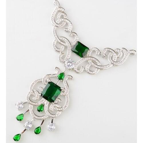 Womens High Quality Golden plated Paved CZ Necklace Bracelet Connectors Cubic Zirconia DIY Jewellery Making