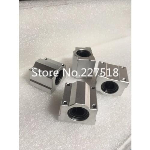 1pcs SCS35UU 35mm linear guide Linear axis ball bearing block with LM35UU bush, pillow block linear unit for CNC part