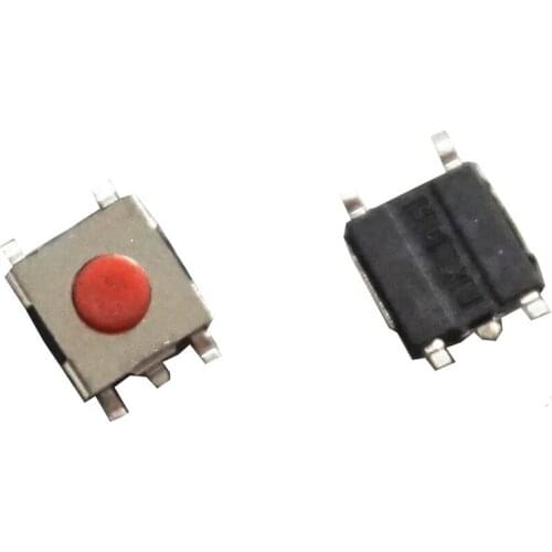 1000PCS 6*6*3.1mm Micro Switch , Push touch switches , red color , SMD 4PIN , for Laptop display 6x6 6x6x3.1mm in bag