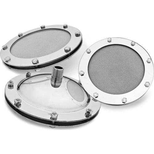 125mm Plate Type Aquaculture Use Titanium Bubble Diffuser Aerator for Fish Farming