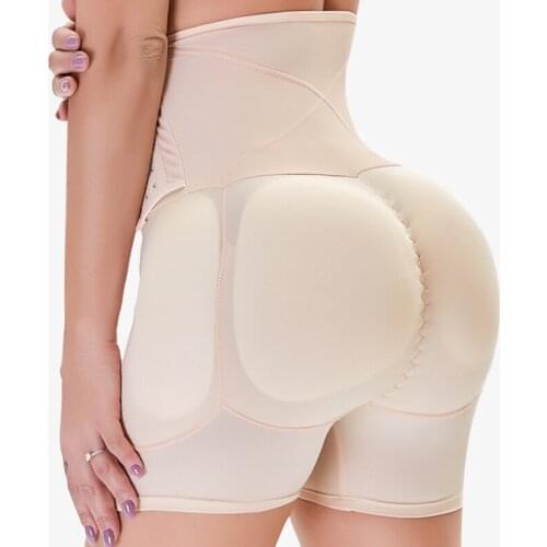 2021 New High Waist Trainer Body Shaper Panties Women Sexy Hip Plus Size Butt Lifter Push Up Seamless Shapewear Enhancer Body