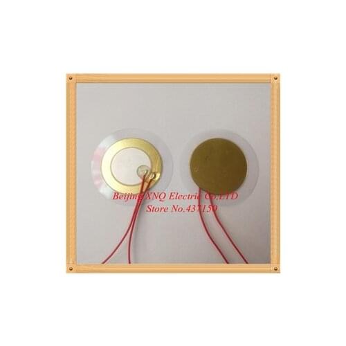35 copper foil factory wire diameter 35mm and PVC membrane plezo electric ceramic buzzer