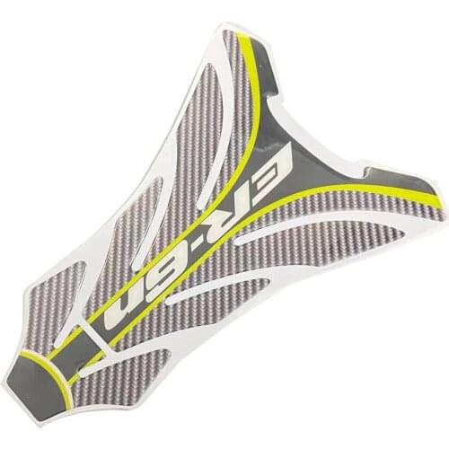 3D Carbon-look Motorcycle Tank Pad Protector Decal Stickers Case for Kawasaki ER6N ER-6N Tank