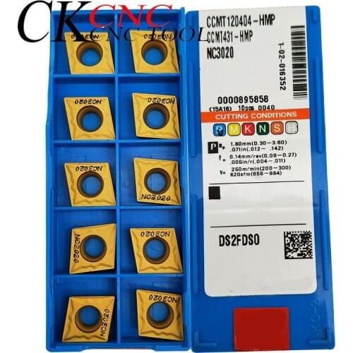 CCMT120404-HMP NC3020 CCMT431-HMP high quality CNC lathe Internal turning tool boring hole blade forFor processing steel parts