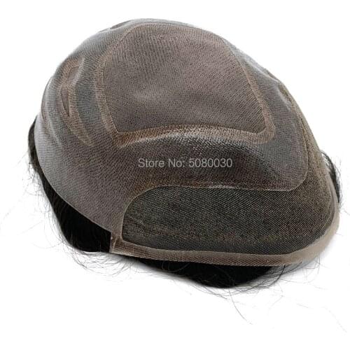 Customized order breathable and natural Versalite toupee ready to ship hair system